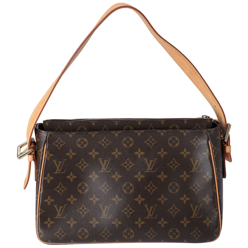 Louis Vuitton Viva Cite GM Monogram Shoulder Bag M51163 Brown Canvas - Picture 3 of 9